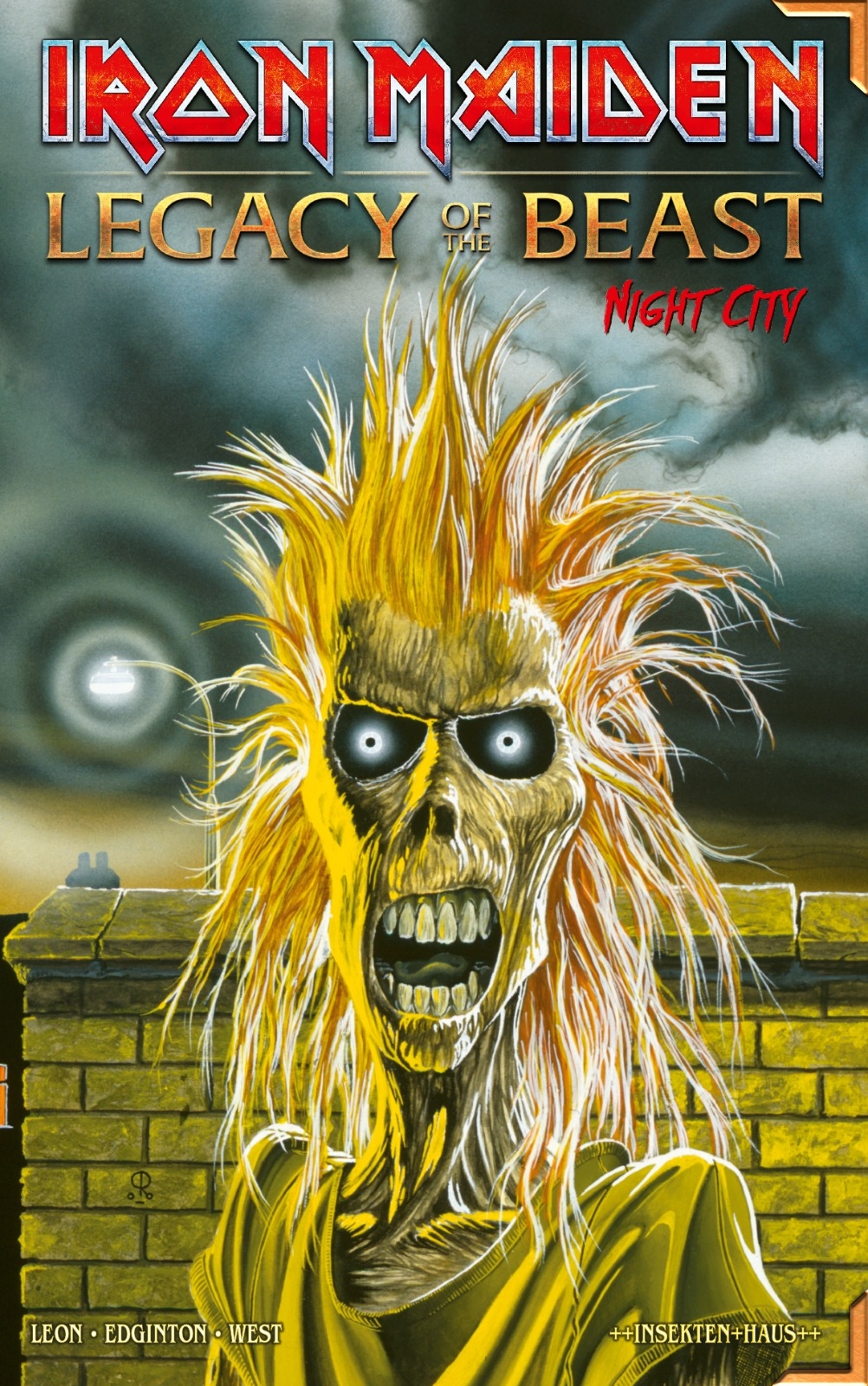 Cover: 9783948800475 | Iron Maiden - Legacy of the Beast: Night City | Limitiert | Buch