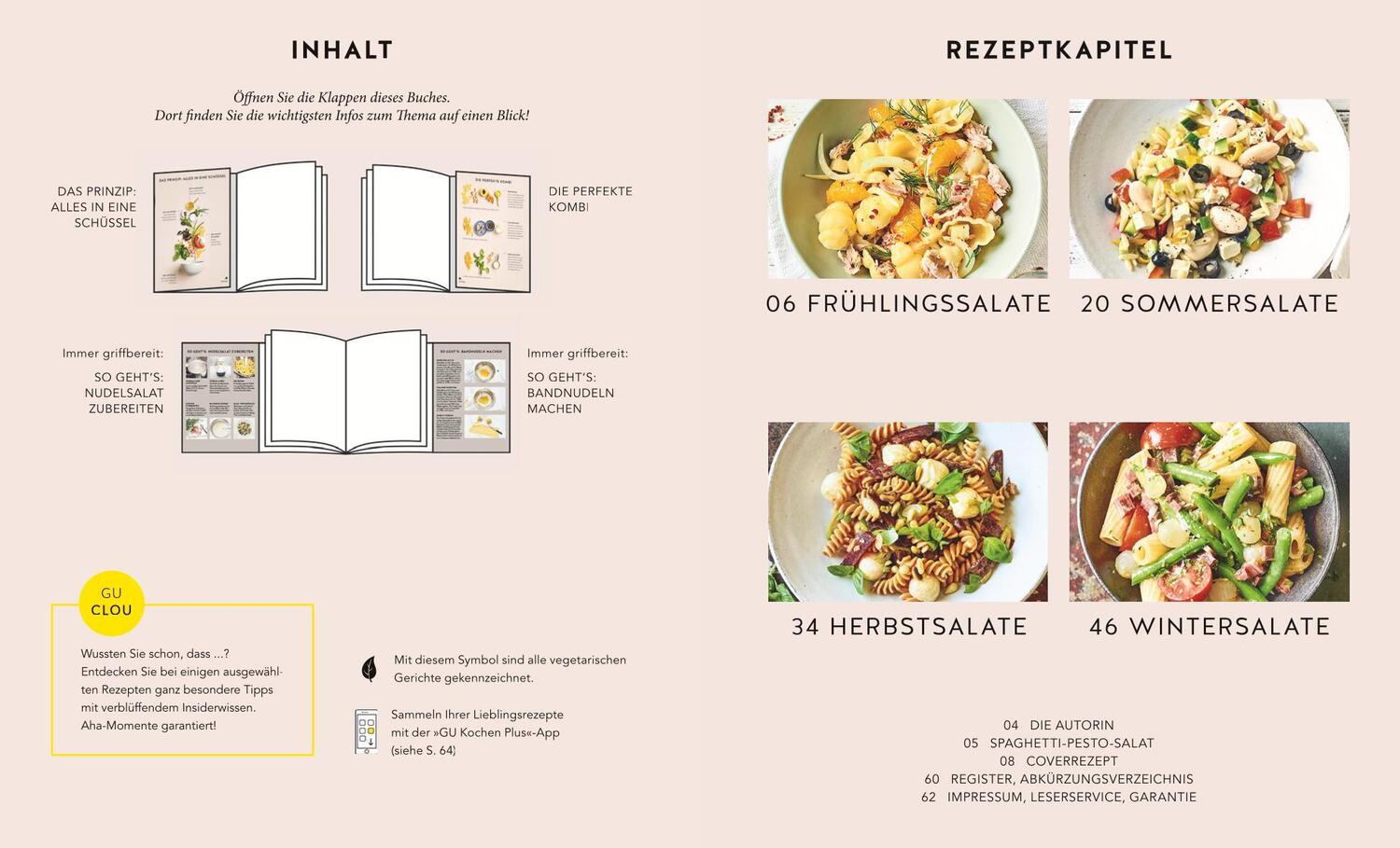 Bild: 9783833886522 | 1 Nudel - 40 Salate | Bunte Vielfalt für jede Jahreszeit | Taschenbuch