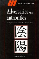 Cover: 9780521556958 | Adversaries and Authorities | Geoffrey E. R. Lloyd (u. a.) | Buch