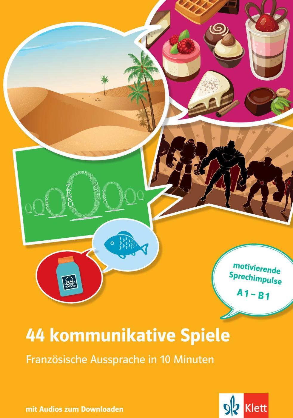 Cover: 9783125258440 | 44 kommunikative Spiele: Französische Aussprache in 10 Minuten | Buch