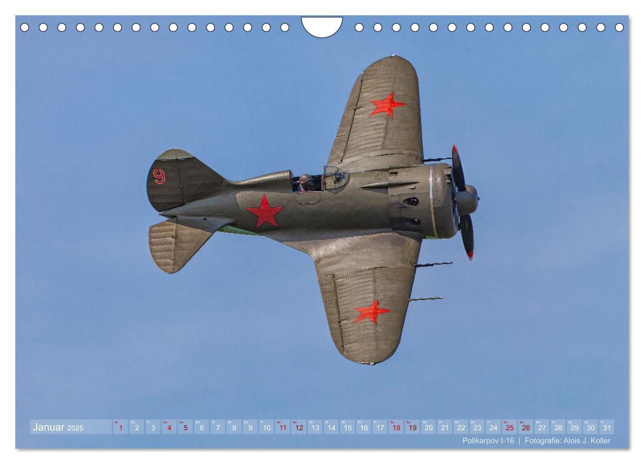 Bild: 9783383824012 | Classic Airplanes (Wandkalender 2025 DIN A4 quer), CALVENDO...