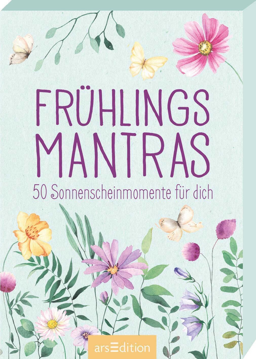 Cover: 9783845848020 | Frühlingsmantras | 50 Sonnenscheinmomente für dich | Taschenbuch