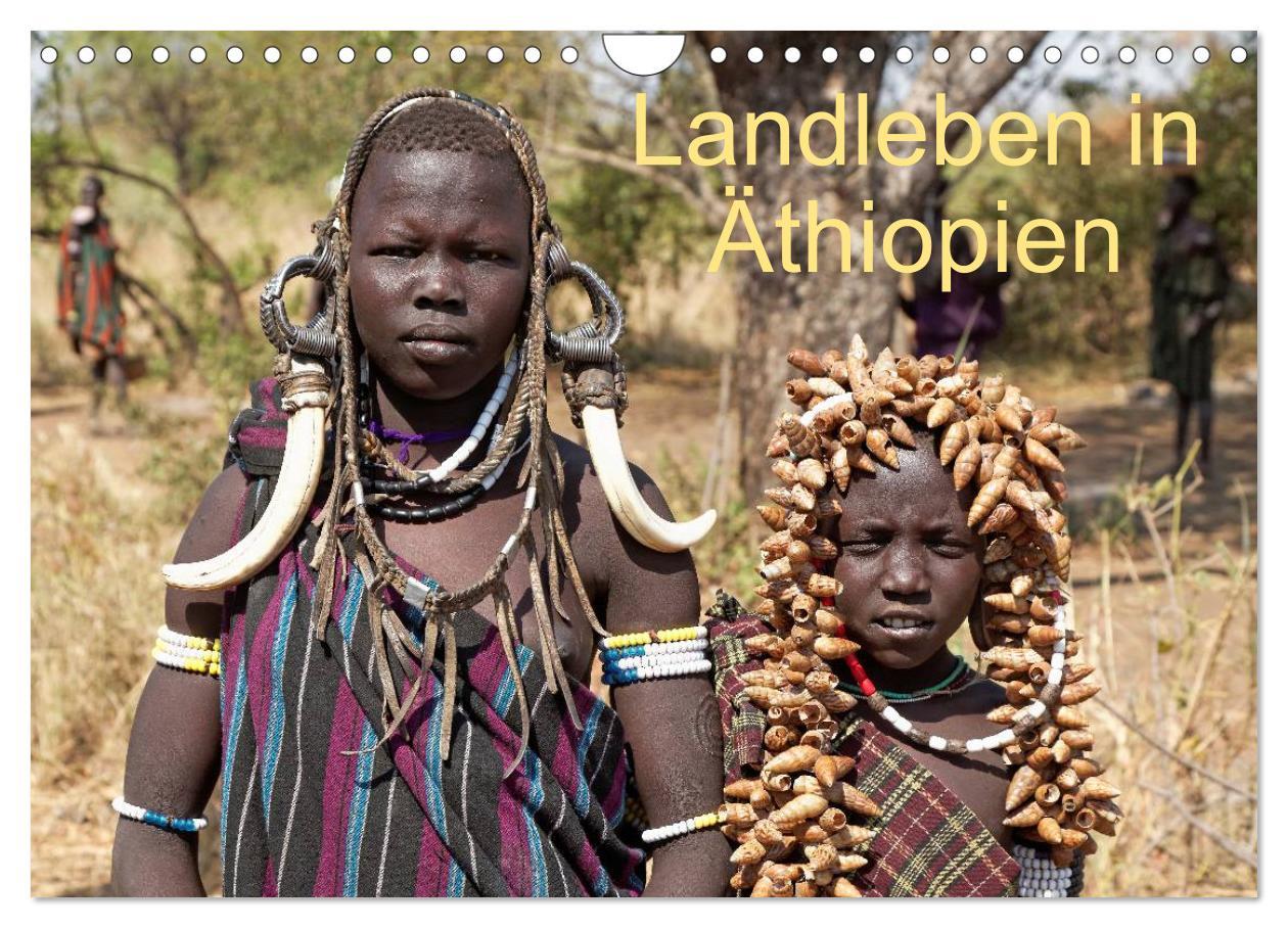 Cover: 9783435592098 | Landleben in Äthiopien (Wandkalender 2025 DIN A4 quer), CALVENDO...