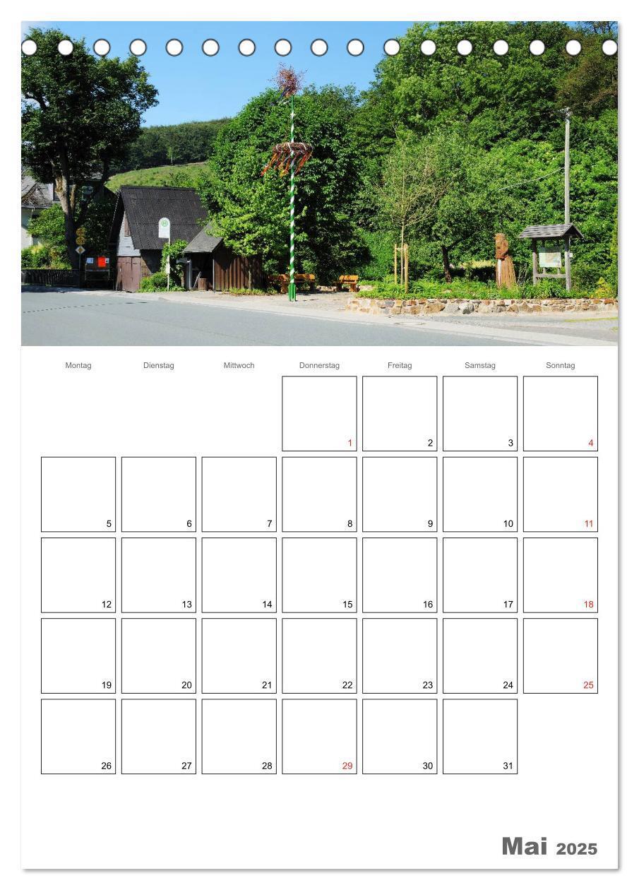 Bild: 9783457019146 | Das Siegerland (Tischkalender 2025 DIN A5 hoch), CALVENDO...