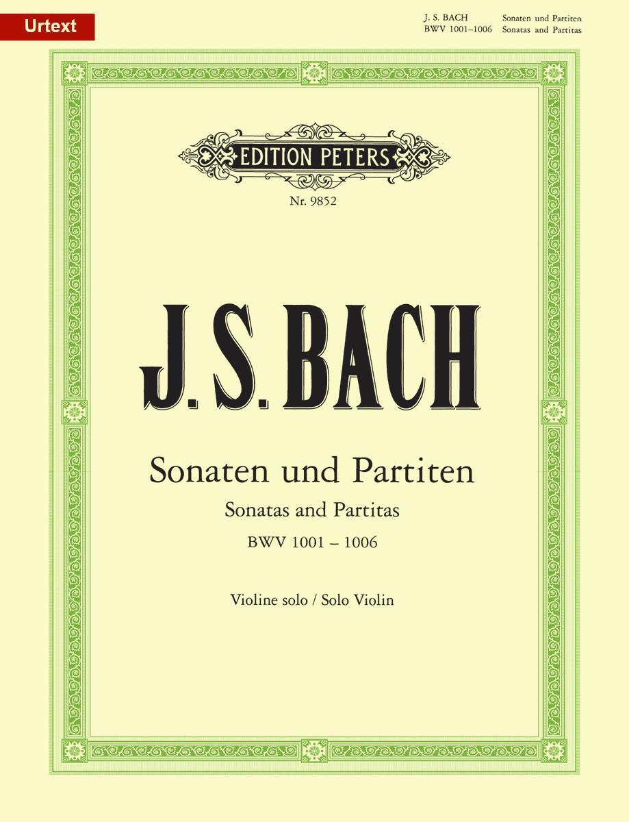 Cover: 9790014078911 | Sonaten und Partiten für Violine solo BWV 1001-1006 / URTEXT | Bach