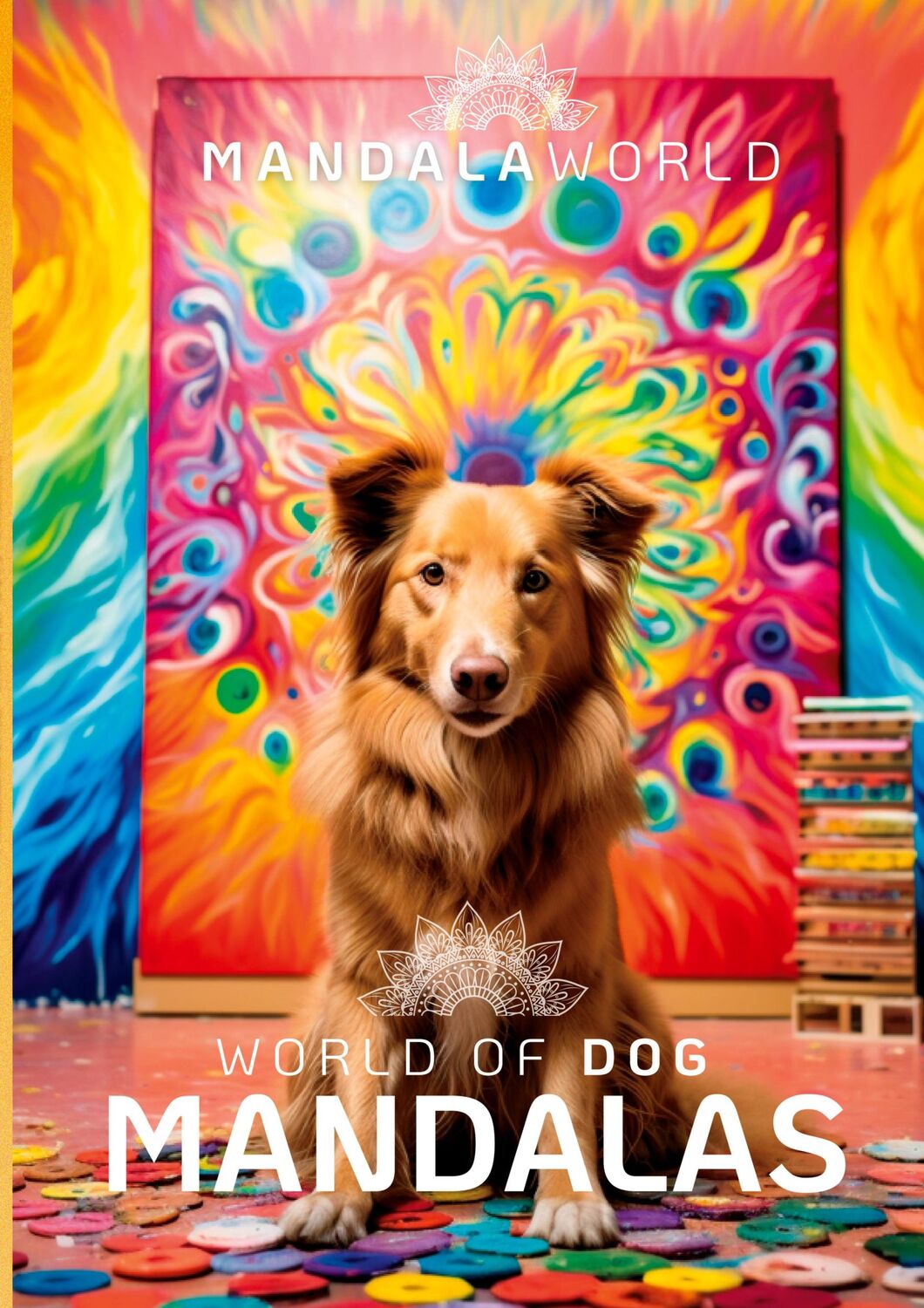 Cover: 9783757853815 | Mandala World | World of Dog Mandalas | Jeffrey Düffels | Taschenbuch