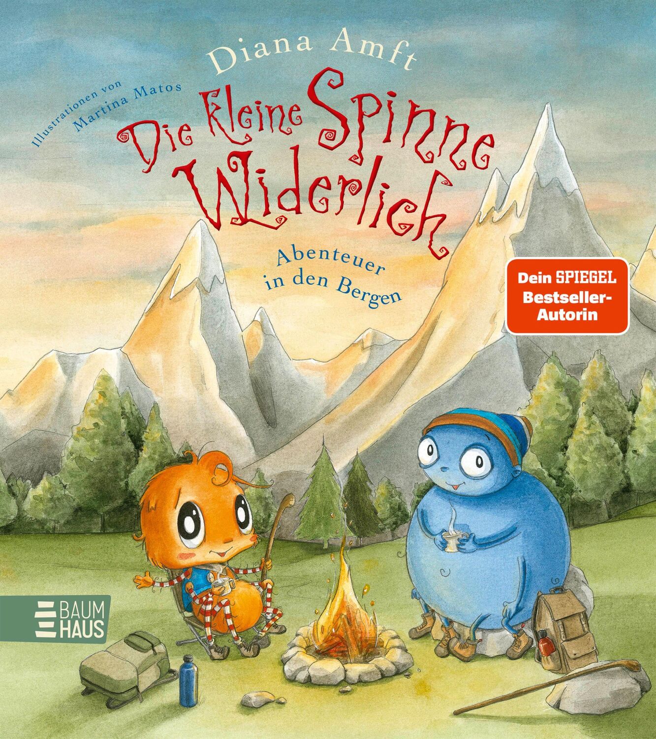 Cover: 9783833907975 | Die kleine Spinne Widerlich - Abenteuer in den Bergen (Band 10) | Amft