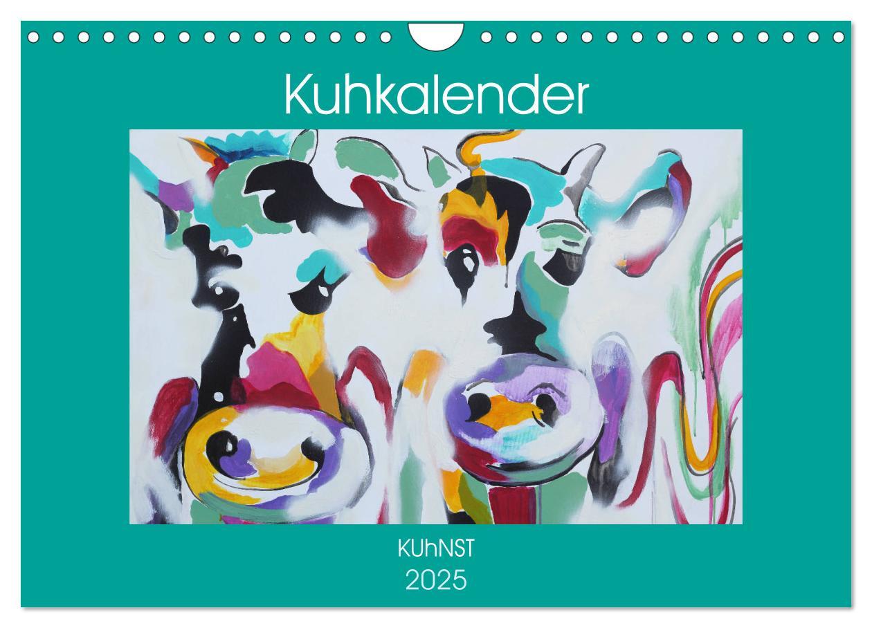 Cover: 9783435278190 | Kuhkalender (Wandkalender 2025 DIN A4 quer), CALVENDO Monatskalender