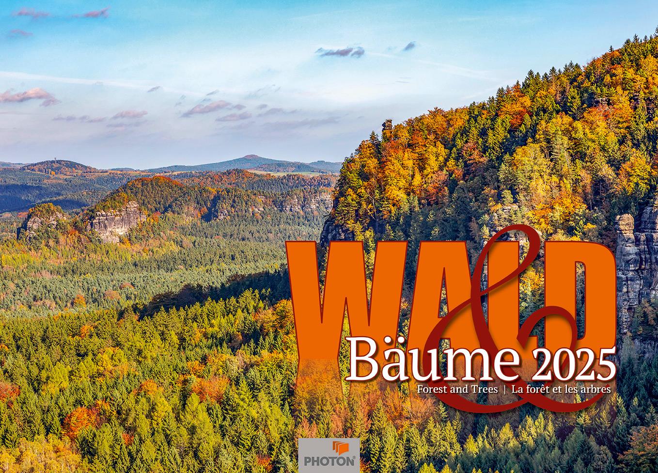 Cover: 9783948112929 | Wald &amp; Bäume Kalender 2025 | Photon Verlag | Kalender | 14 S. | 2025