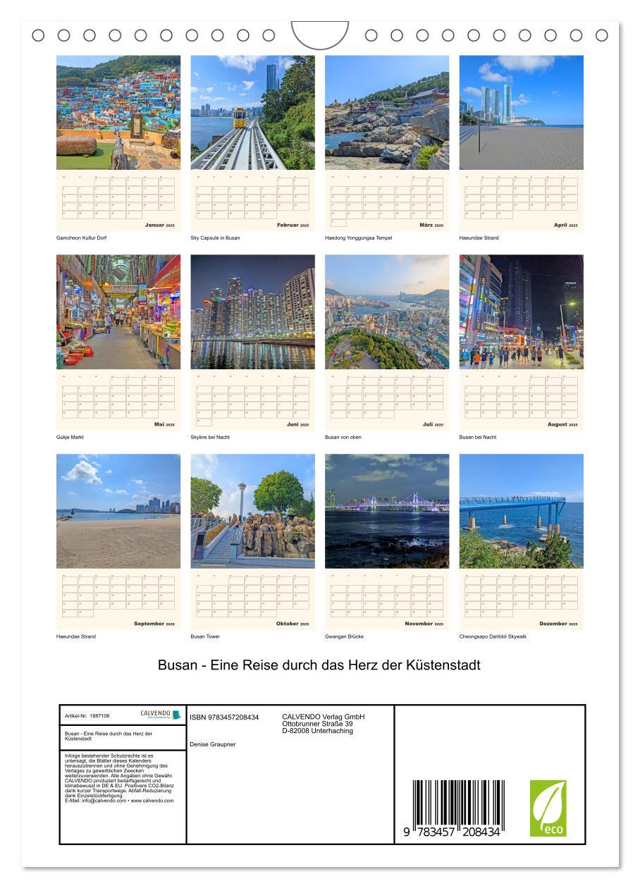 Bild: 9783457208434 | Busan - Eine Reise durch das Herz der Küstenstadt (Wandkalender...