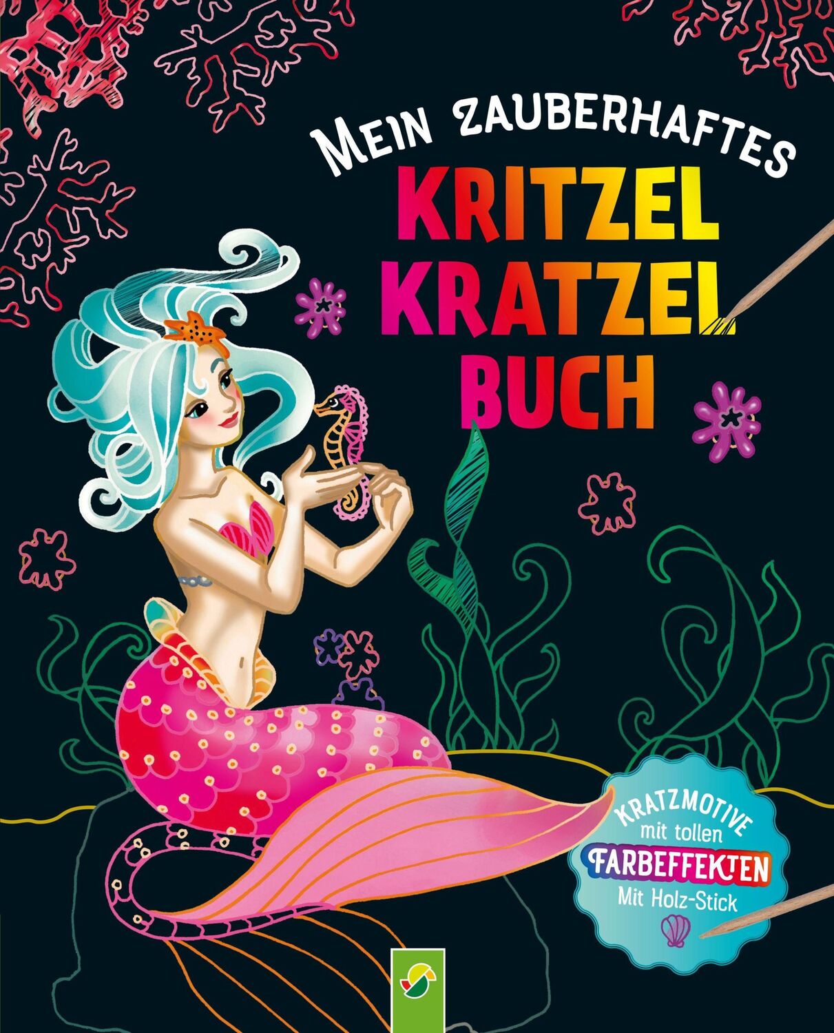 Cover: 9783849919153 | Mein zauberhaftes Kritzel-Kratzel-Buch | Schwager &amp; Steinlein Verlag