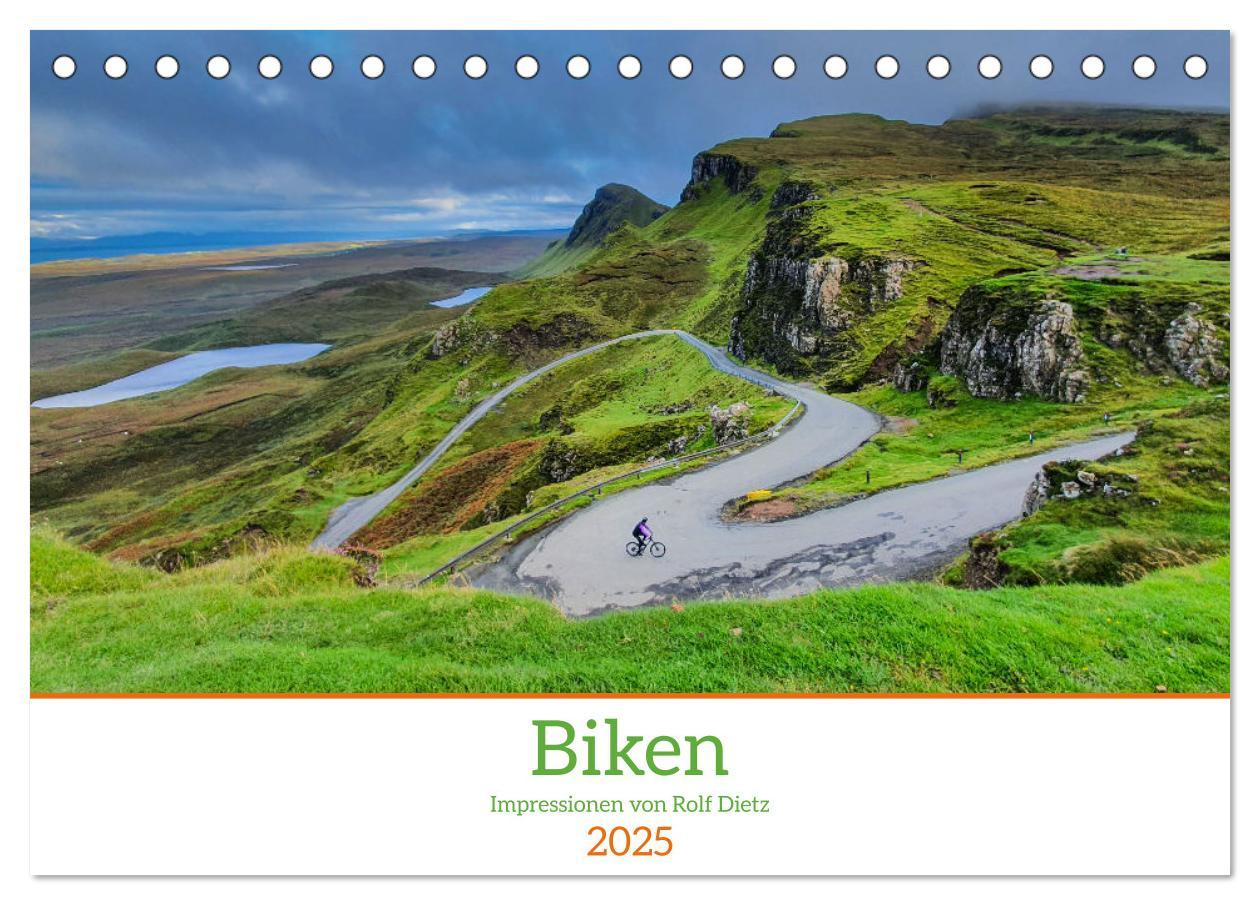 Cover: 9783383886423 | Biken - Impressionen von Rolf Dietz (Tischkalender 2025 DIN A5...