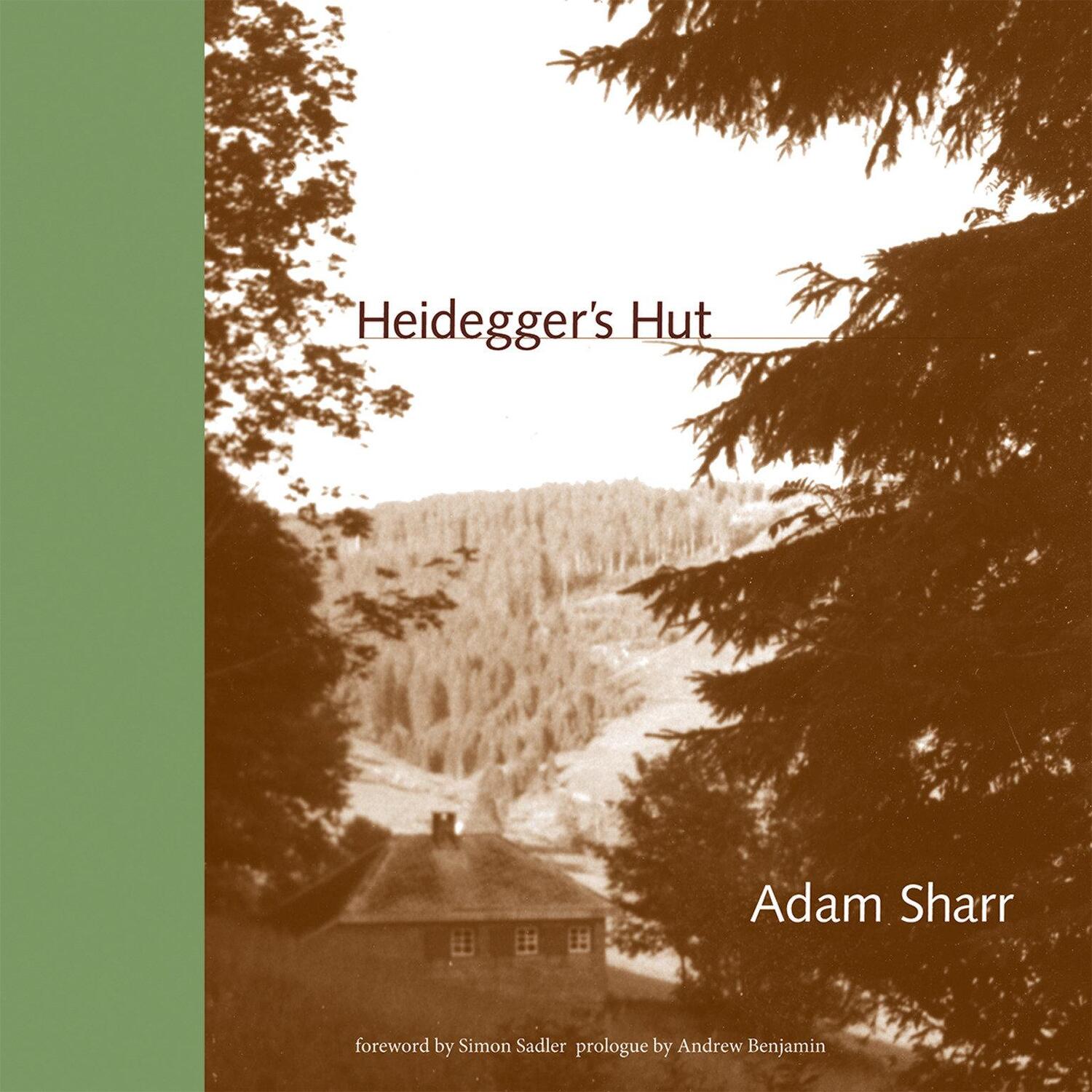 Cover: 9780262533669 | Heidegger's Hut | Adam Sharr | Taschenbuch | Englisch | 2017