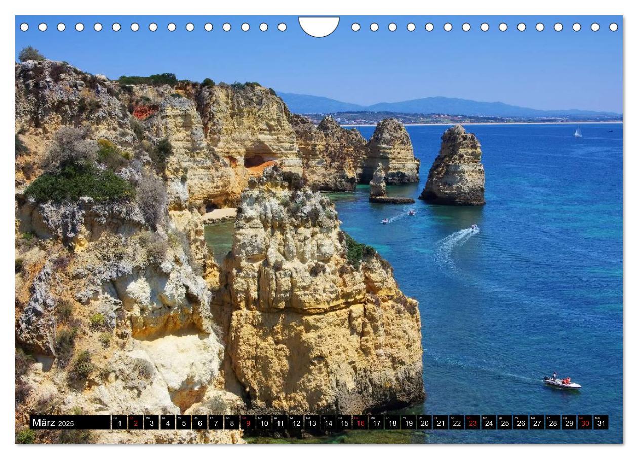 Bild: 9783435749317 | Algarve (Wandkalender 2025 DIN A4 quer), CALVENDO Monatskalender