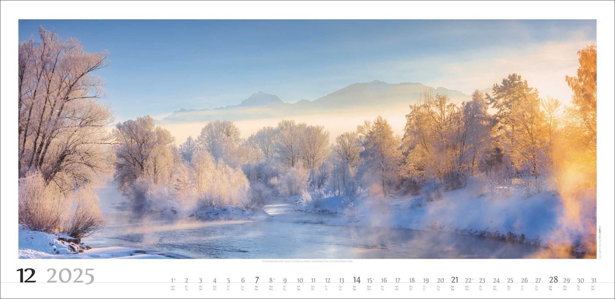 Bild: 9783839900215 | Alpenpanorama Kalender 2025 | Cornelia Dörr (u. a.) | Kalender | 14 S.