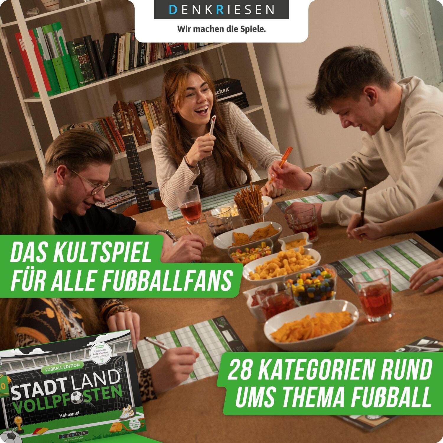 Bild: 4260528094677 | STADT LAND VOLLPFOSTEN® - FUßBALL EDITION - "Heimspiel." | Heimspiel.