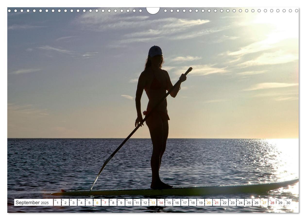 Bild: 9783383931758 | Stand-Up-Paddling SUP (Wandkalender 2025 DIN A3 quer), CALVENDO...