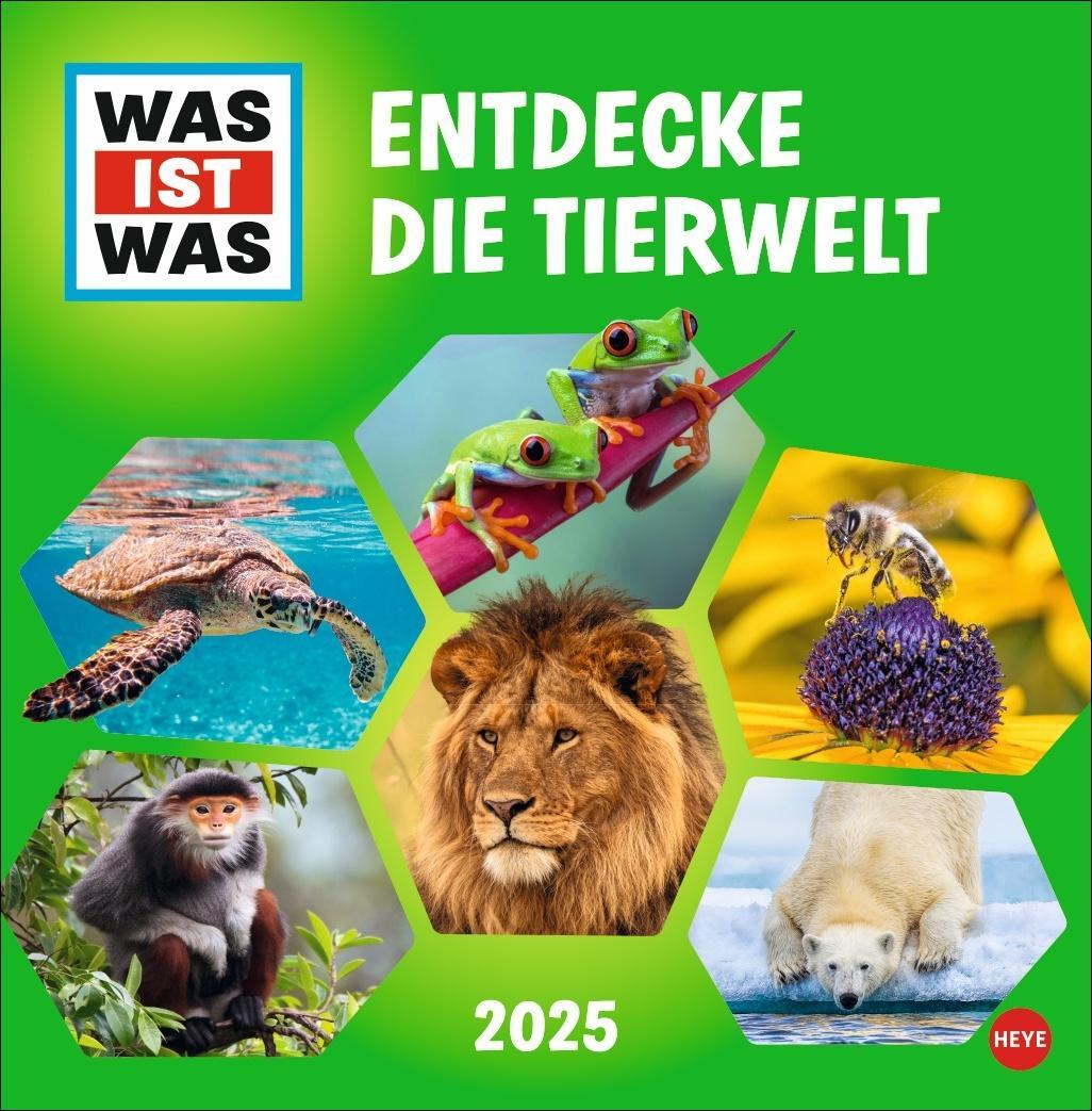 Cover: 9783756405541 | WAS IST WAS Tierwelt Broschurkalender 2025 | Kalender | 28 S. | 2025