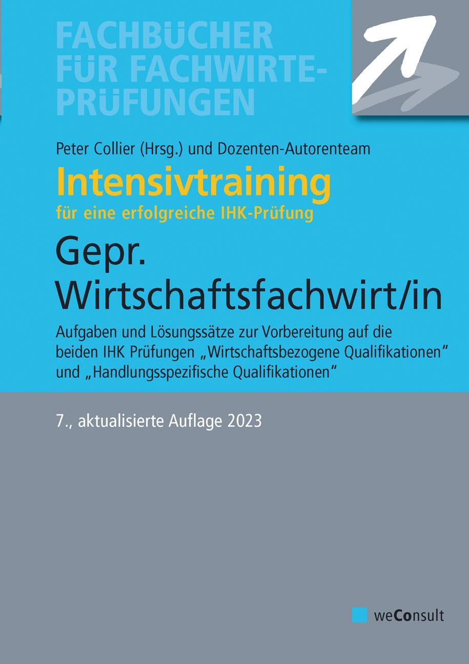 Cover: 9783948633424 | Intensivtraining Gepr. Wirtschaftsfachwirt/in | Sielmann (u. a.)