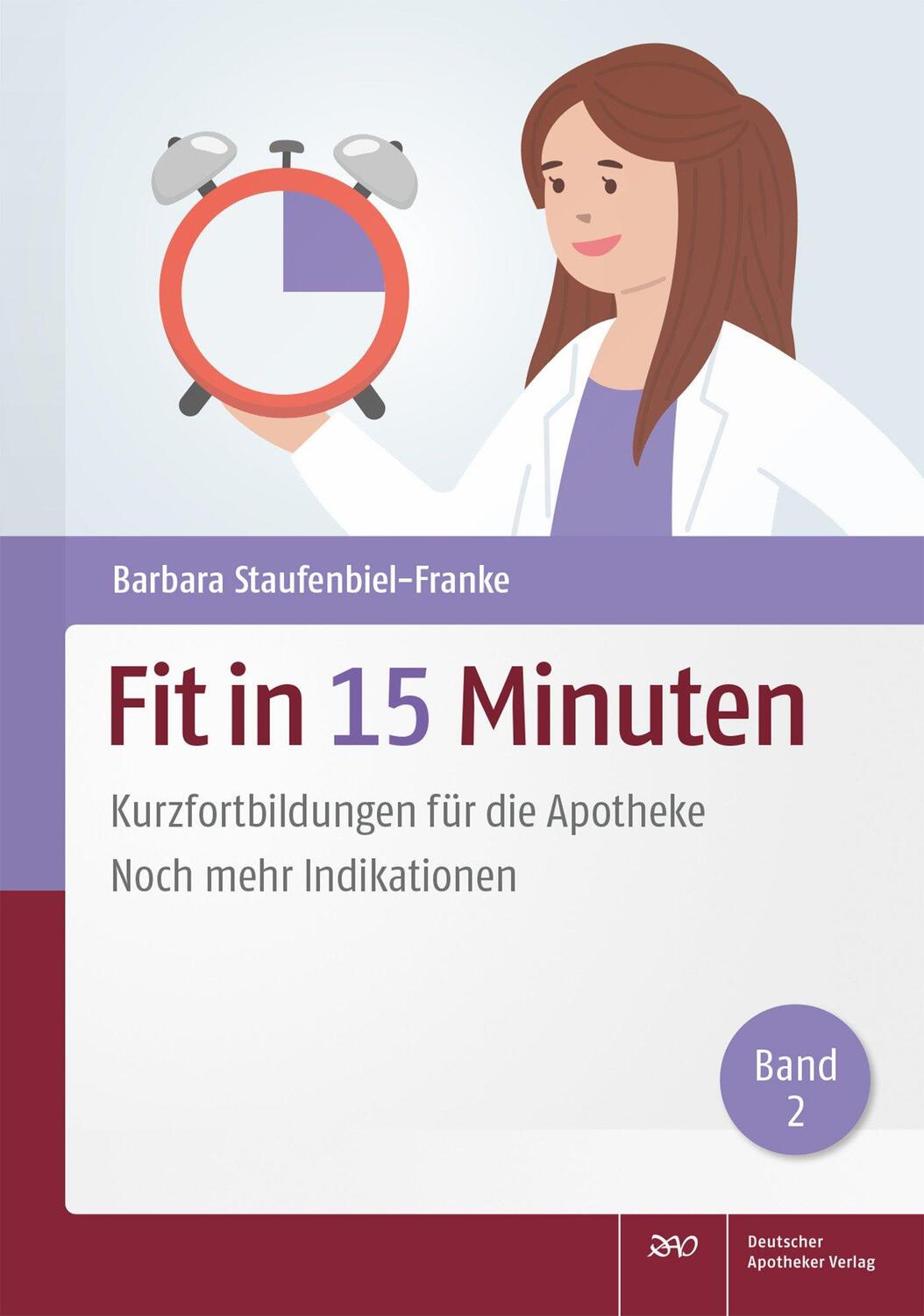 Cover: 9783769280197 | Fit in 15 Minuten (Band 2) | Barbara Staufenbiel-Franke | Taschenbuch