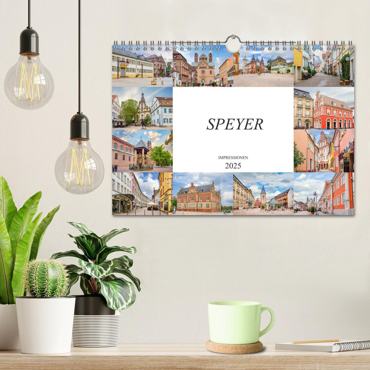 Bild: 9783435195565 | Speyer Impressionen (Wandkalender 2025 DIN A4 quer), CALVENDO...