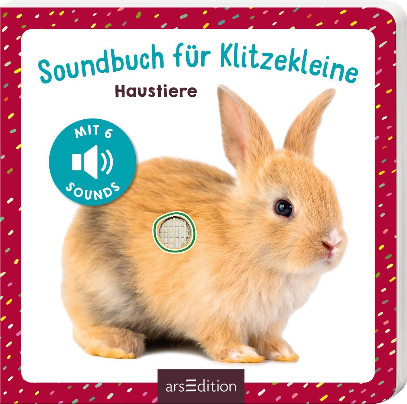 Cover: 9783845855356 | Soundbuch für Klitzekleine - Haustiere | Buch | Pappebuch mit Sound