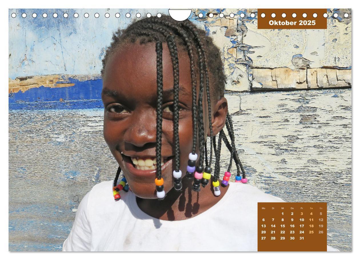 Bild: 9783383852282 | Kinderporträts aus Afrika (Wandkalender 2025 DIN A4 quer), CALVENDO...