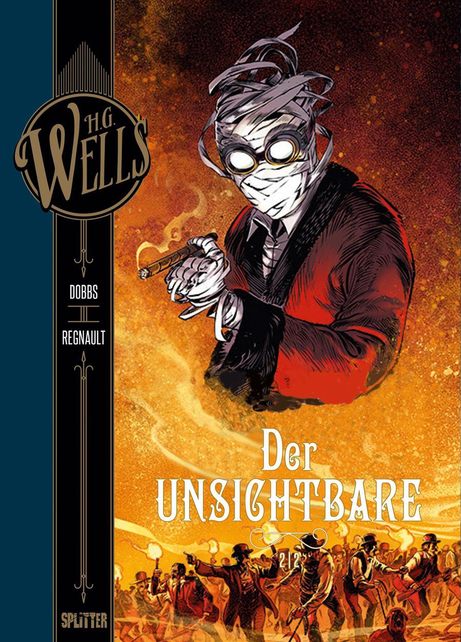 Cover: 9783958395022 | H.G. Wells. Band 6: Der Unsichtbare, Teil 2 | Dobbs | Buch | 56 S.