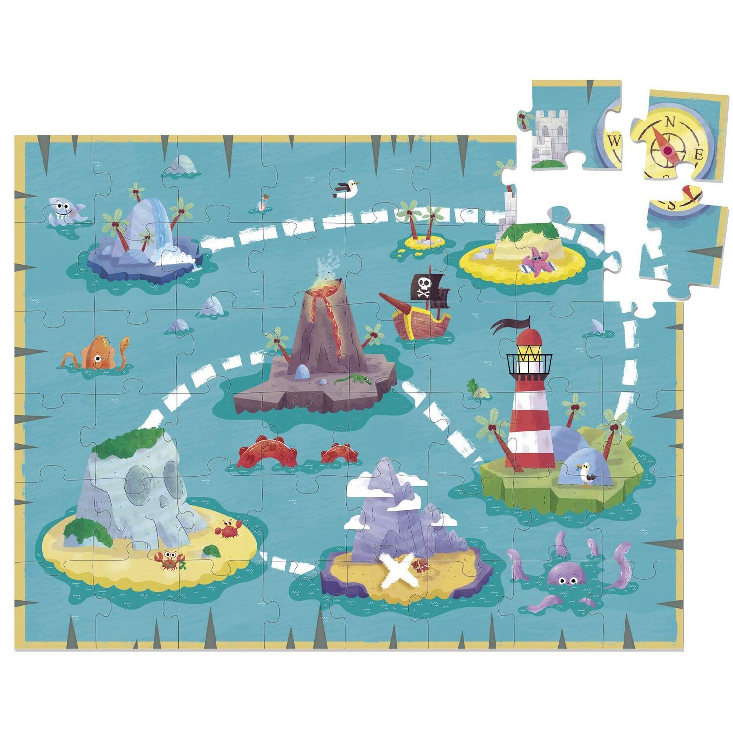 Bild: 8410446002315 | GOULA XXL Puzzle Pirates | Spiel | Deutsch | 2024 | Jumbo