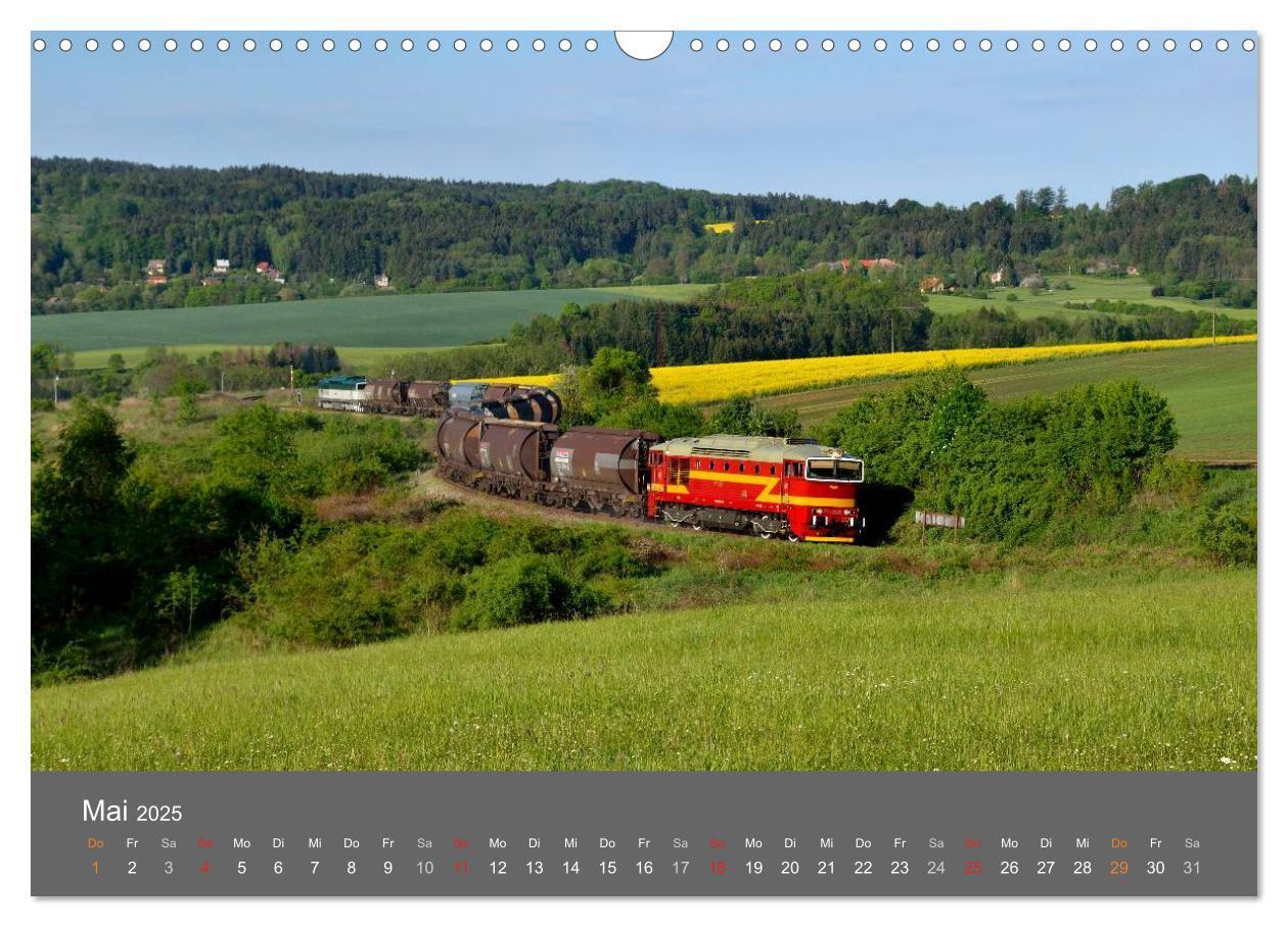 Bild: 9783435647705 | Eisenbahn Kalender 2025 - Oberlausitz und Nachbarländer...