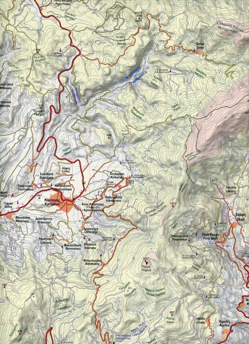 Bild: 9789608195851 | Topografische Bergwanderkarte 11.13. Kreta - Griechenland. Samaria...