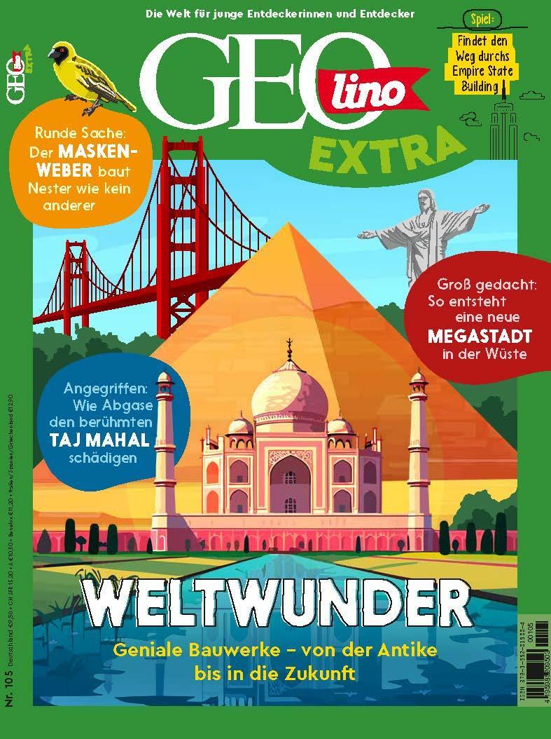 Cover: 9783652015004 | GEOlino extra 105/2024 - Weltwunder | Juliane van Treeck | Broschüre