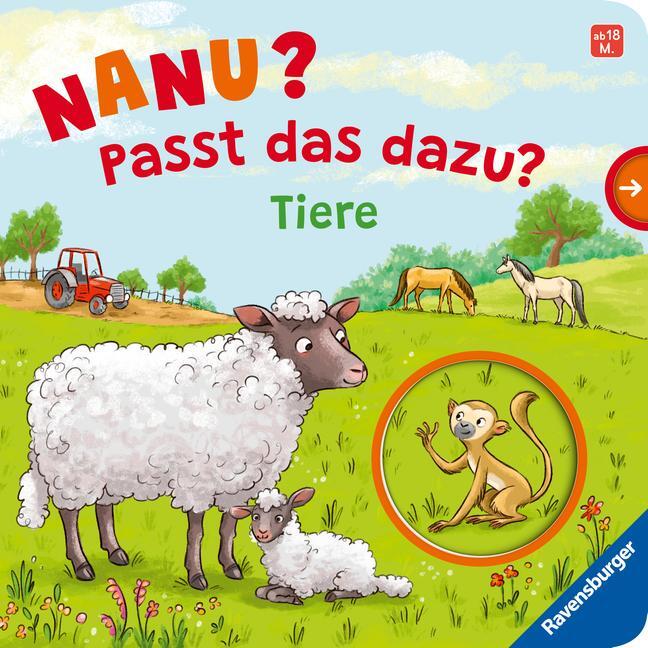 Cover: 9783473420261 | Nanu? Passt das dazu? Tiere | Bernd Penners | Buch | 12 S. | Deutsch