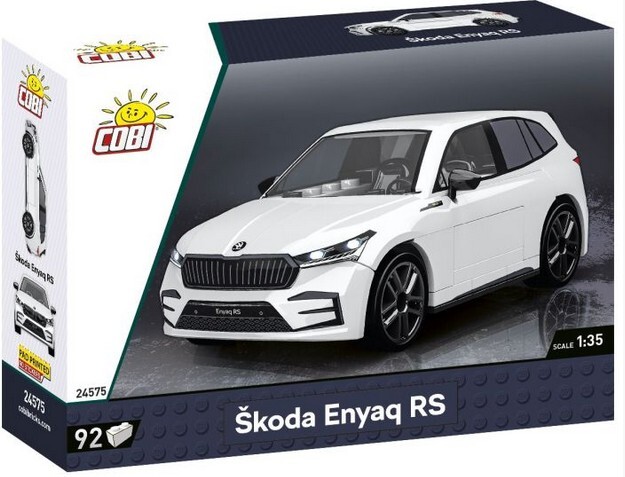 Cover: 5902251245757 | COBI 24575 - Skoda Enyaq RS, Maßstab 1:35, Bausatz, 92 Klemmbausteine