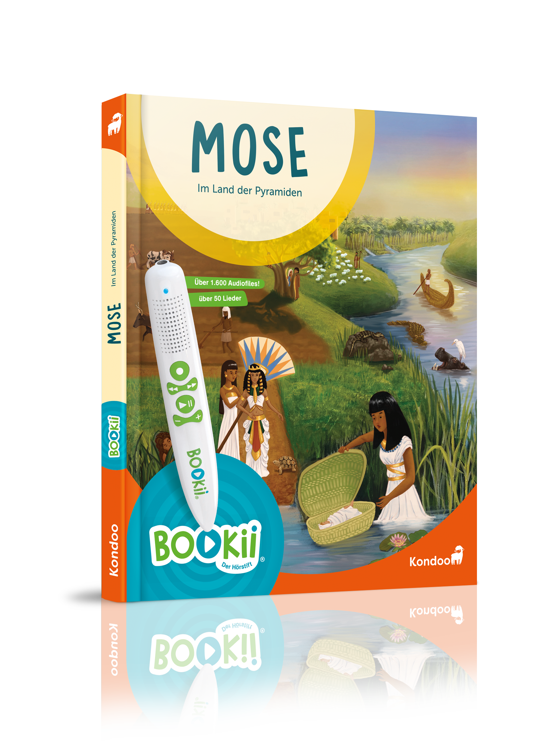 Cover: 9783964800312 | Mose | Im Land der Pyramiden, BOOKii - Kinderbibelwelt 1 | Mundall