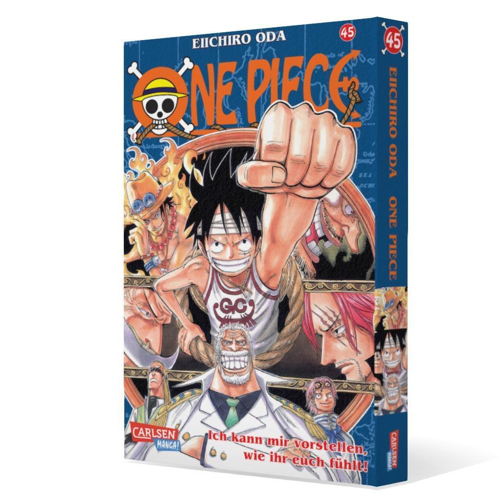 Bild: 9783551758156 | One Piece 45. Ich kann mir vorstellen, wie ihr euch fühlt! | Oda