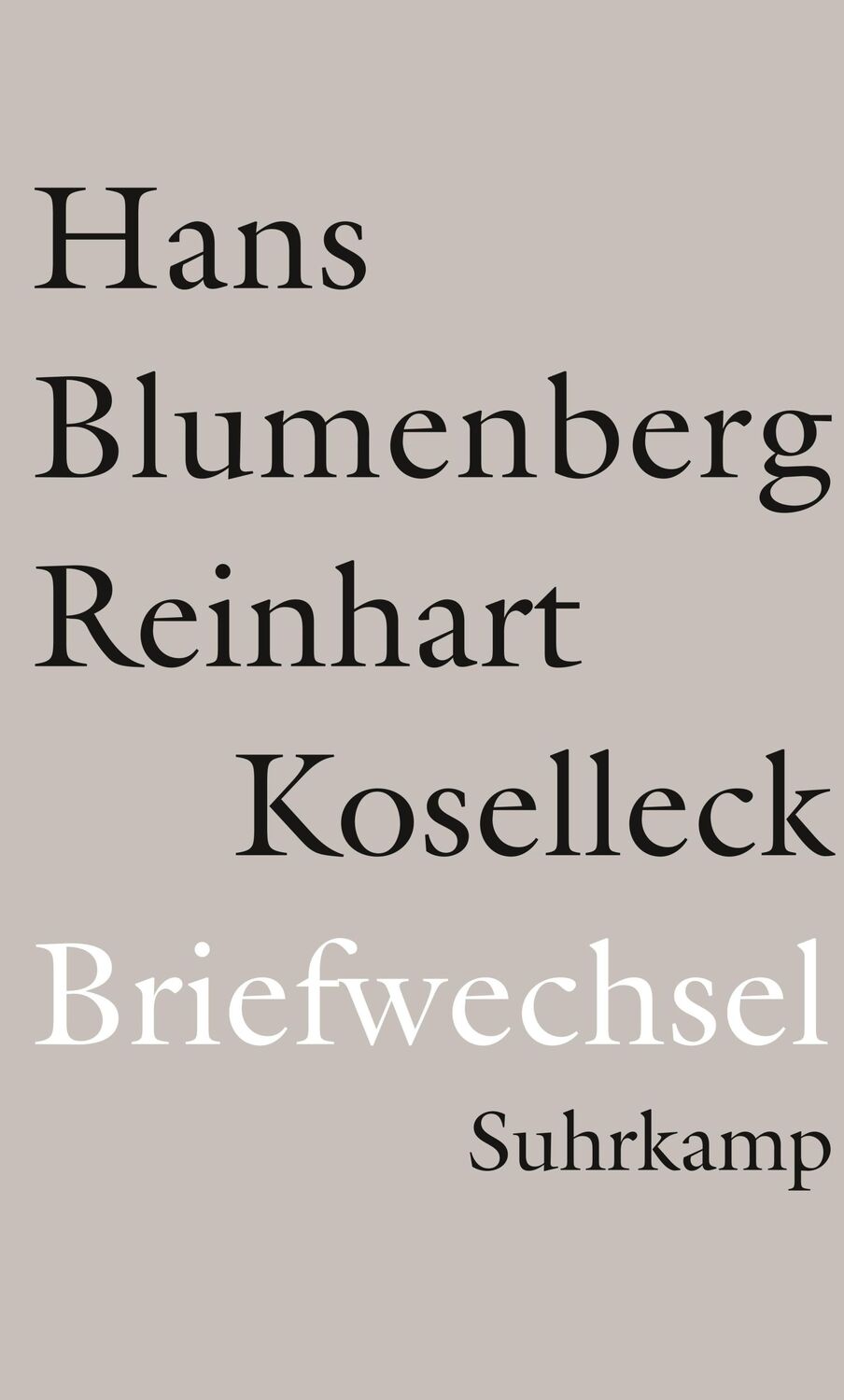 Cover: 9783518588017 | Briefwechsel 1965-1994 | Hans Blumenberg (u. a.) | Buch | 181 S.