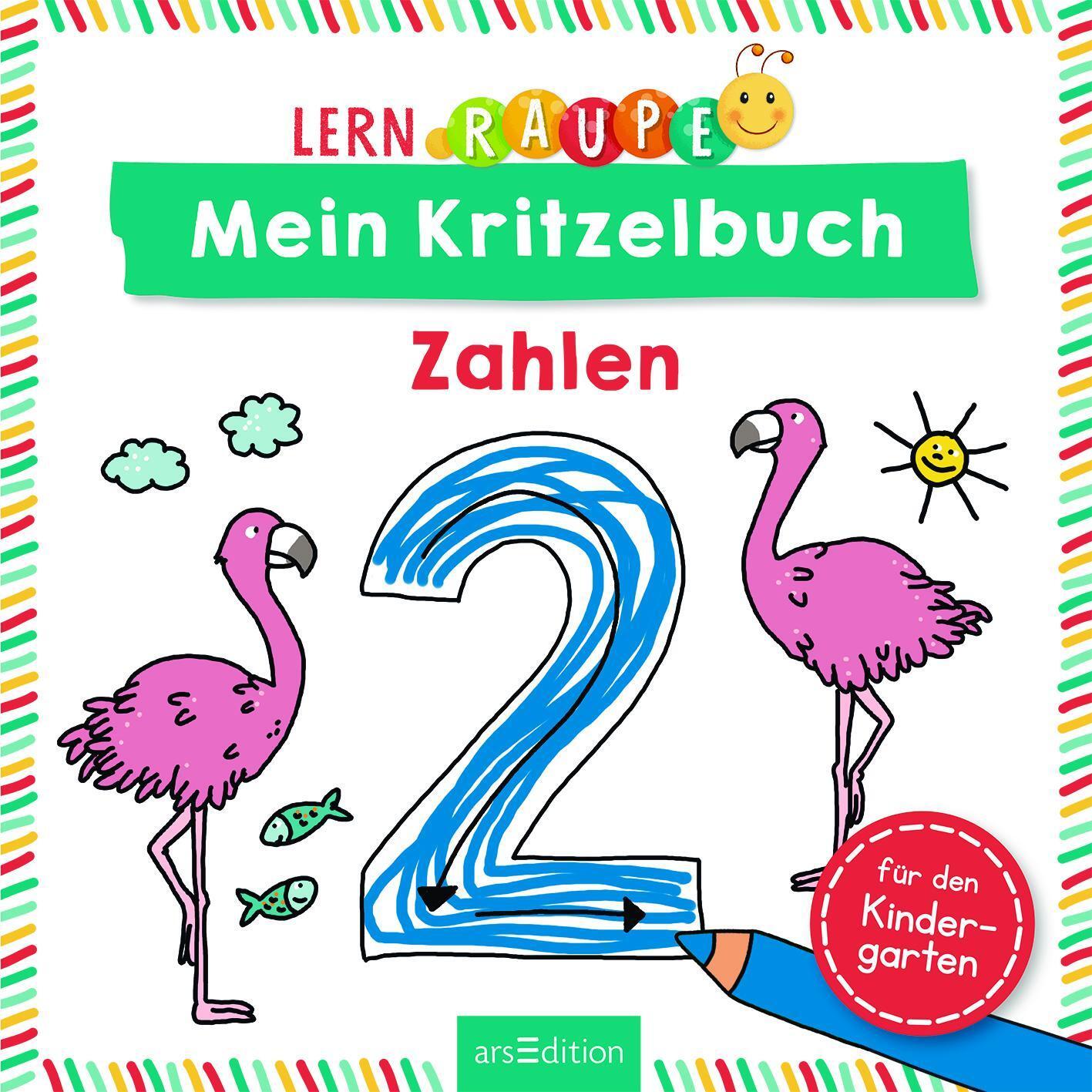 Bild: 9783845840451 | Lernraupe - Mein Kritzelbuch Zahlen | Taschenbuch | Softcover | 80 S.