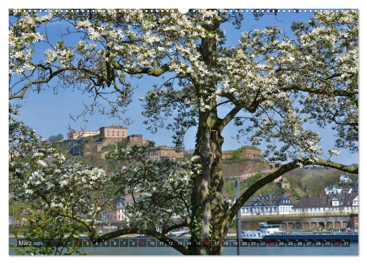 Bild: 9783435609468 | Koblenz Die Stadt am Deutschen Eck (Wandkalender 2025 DIN A2 quer),...