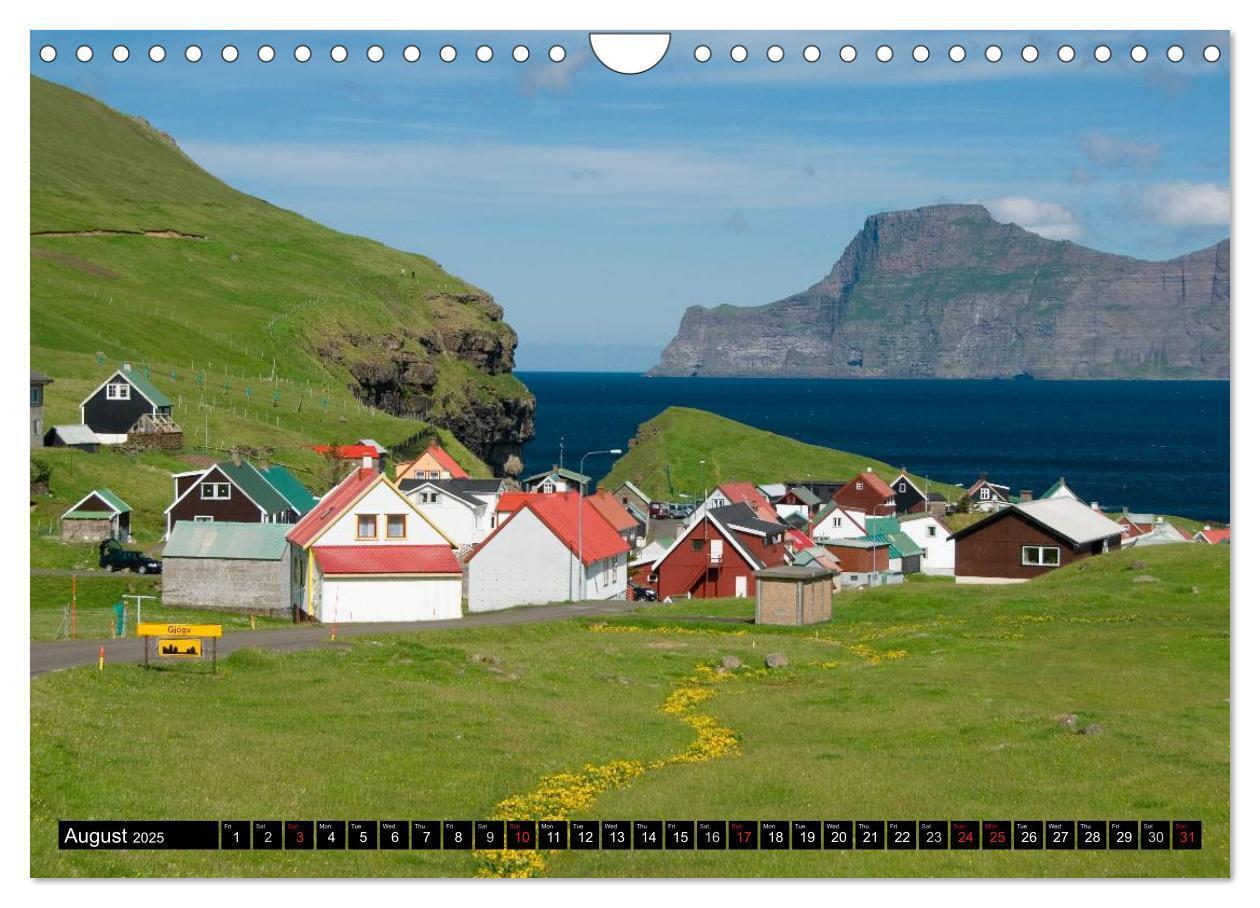 Bild: 9781325994847 | Faroe Islands / UK-Version (Wall Calendar 2025 DIN A4 landscape),...