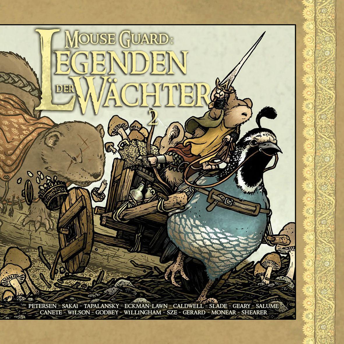 Cover: 9783864255687 | Mouse Guard - Legenden der Wächter 2 | David Petersen | Taschenbuch