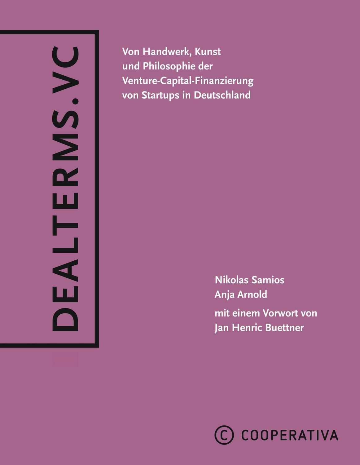 Cover: 9783746079363 | Dealterms.vc | Nikolas Samios (u. a.) | Buch | 396 S. | Deutsch | 2018