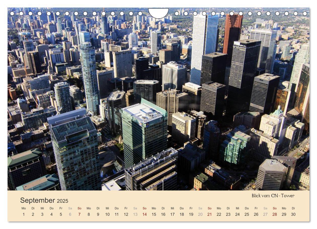 Bild: 9783435735587 | Toronto - Metropole in Ostkanada (Wandkalender 2025 DIN A4 quer),...