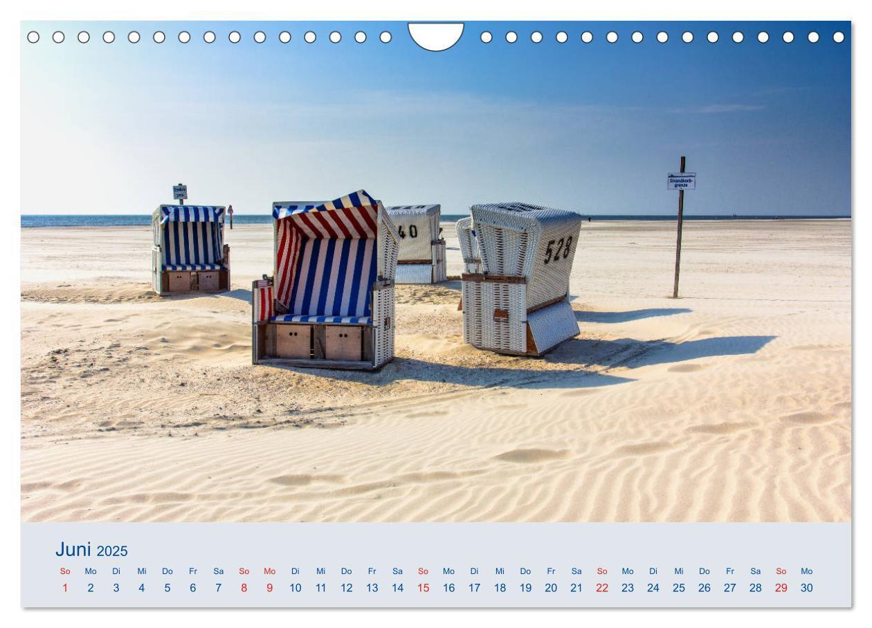 Bild: 9783435188406 | Nordseeküste Am Strand von Sankt Peter-Ording (Wandkalender 2025...