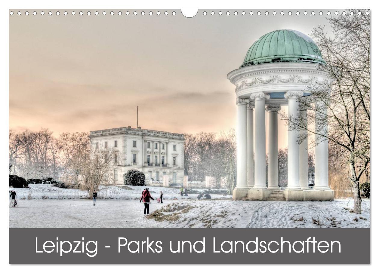 Cover: 9783435632541 | Leipzig - Parks und Landschaften (Wandkalender 2025 DIN A3 quer),...