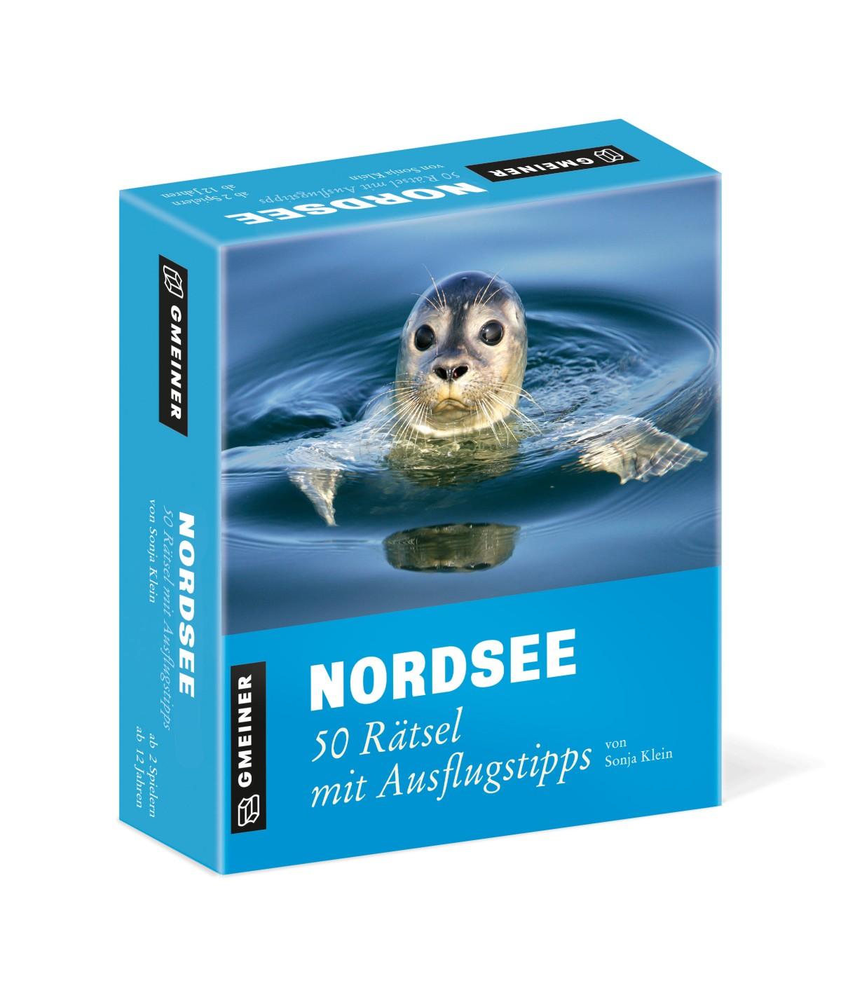 Cover: 9783839201657 | Nordsee - 50 Rätsel mit Ausflugstipps | Sonja Klein | Taschenbuch