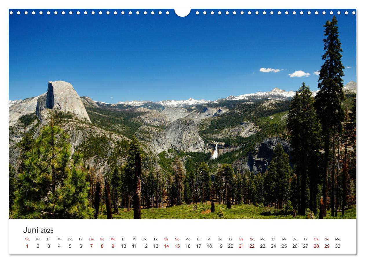 Bild: 9783435354863 | Yosemite - Nationalpark (Wandkalender 2025 DIN A3 quer), CALVENDO...