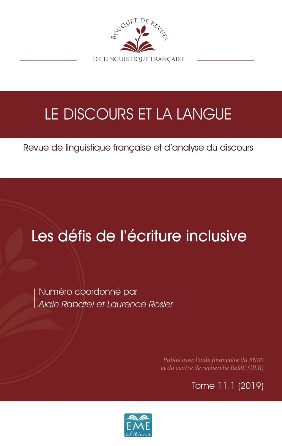 Cover: 9782806636959 | Les défis de l'écriture inclusive | Laurence Rosier | Taschenbuch