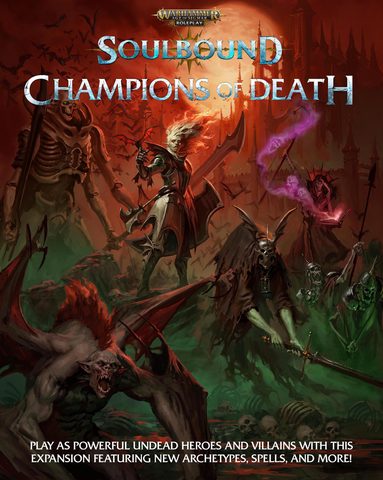 Cover: 9780857444028 | Warhammer Age of Sigmar Soulbound Champions of Death | englisch