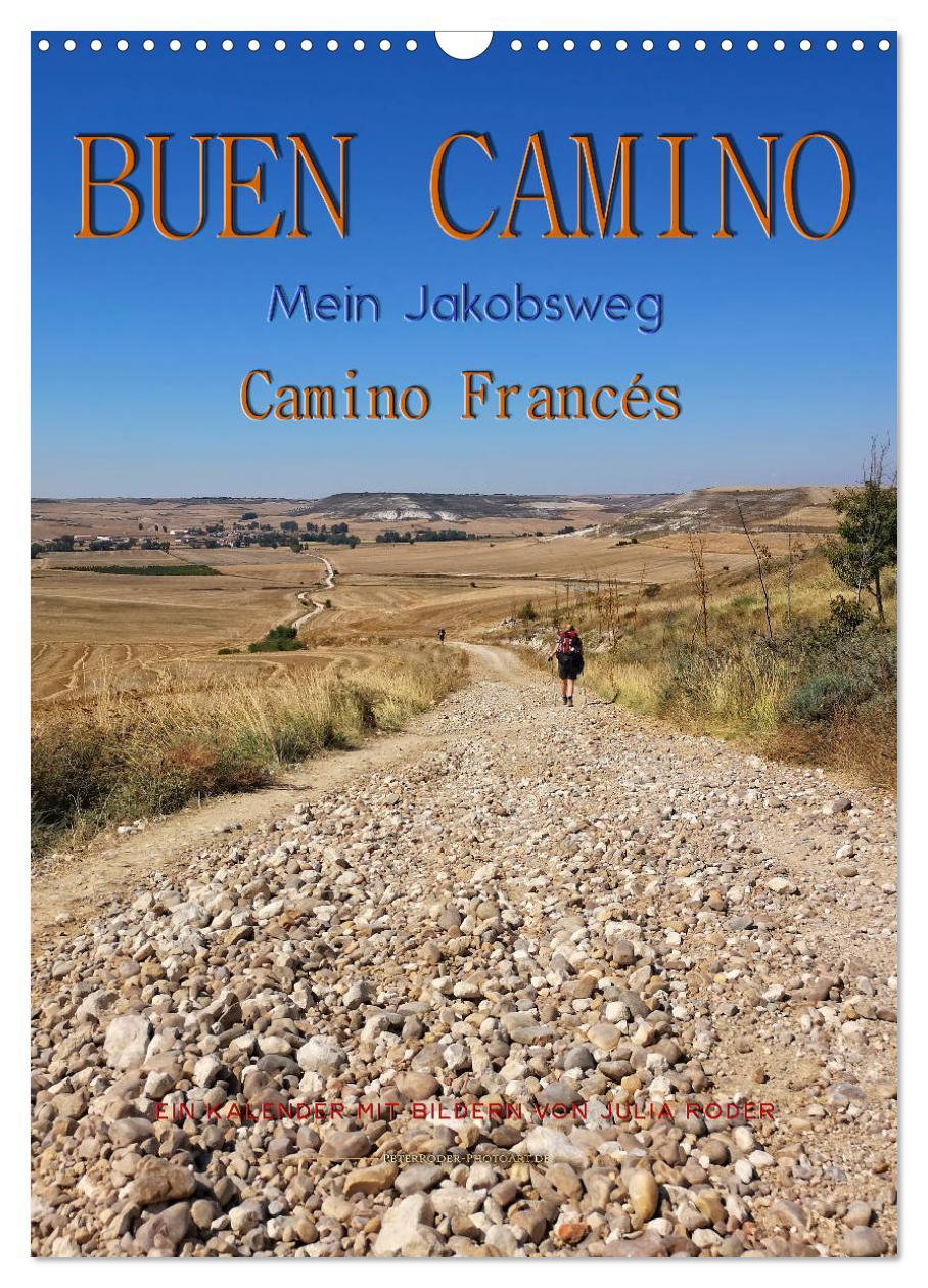 Cover: 9783435971923 | Buen Camino - Mein Jakobsweg - Camino Francés (Wandkalender 2025...